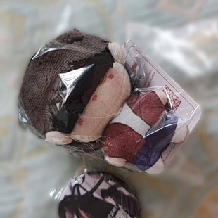 斩神之凡尘神域林七夜属性10cm棉花娃娃超帅酷毛绒玩具公仔玩偶