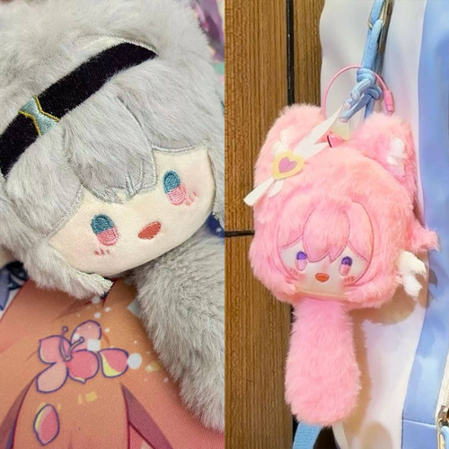 星穹学院爱莉希雅流萤棉花娃娃挂件崩坏二次元周边铁道人之律者