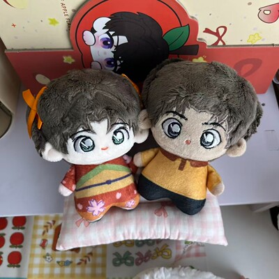 名侦探柯南服部平次远山和叶属性10cm棉花娃娃精致送人礼物可爱
