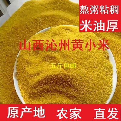 2025年新小米山西沁州黄小米好吃
