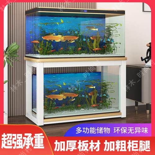 简约鱼缸架子鱼缸柜龟缸架水族箱底座鱼缸桌金属承重架定制鱼缸架