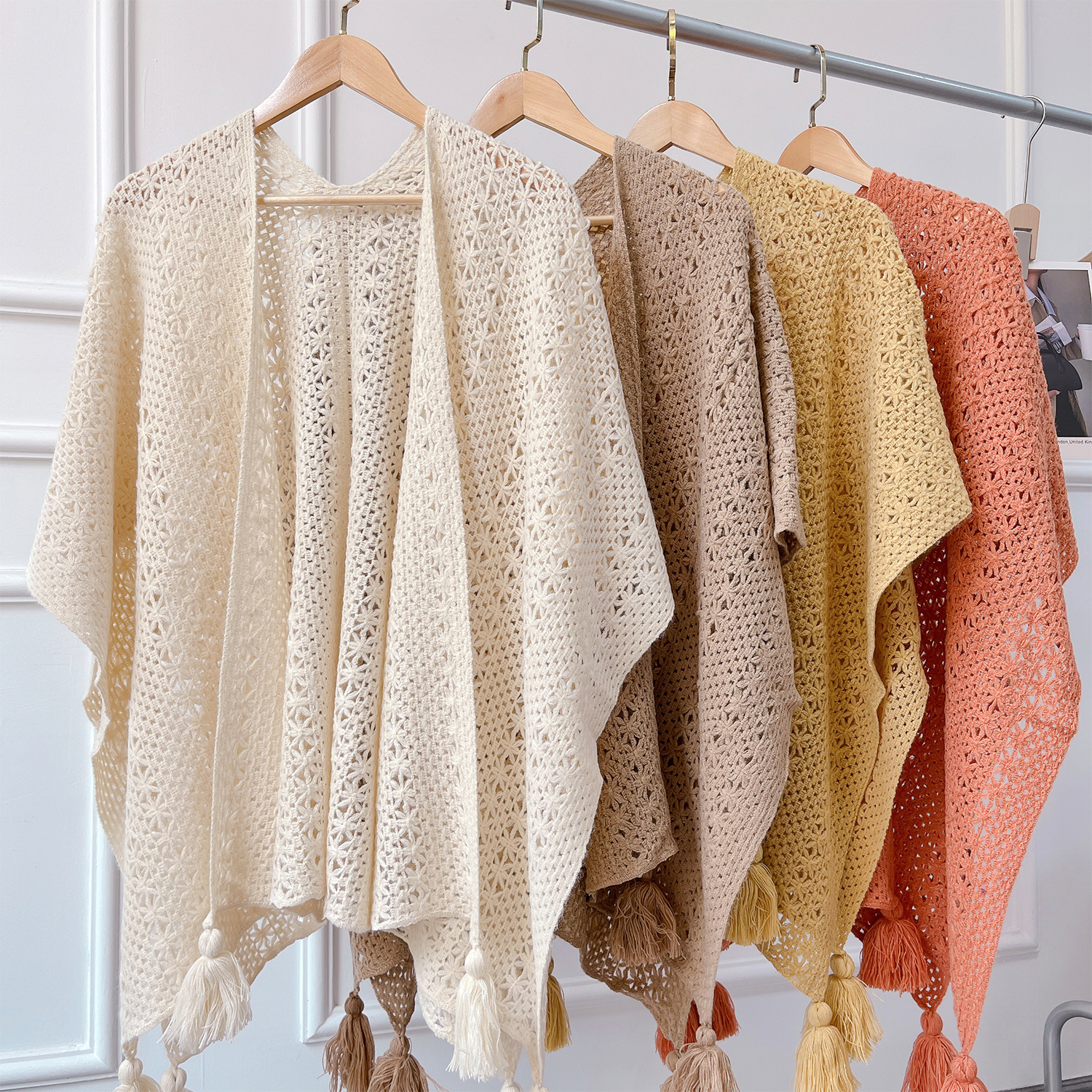 春秋韩版女士百搭披肩