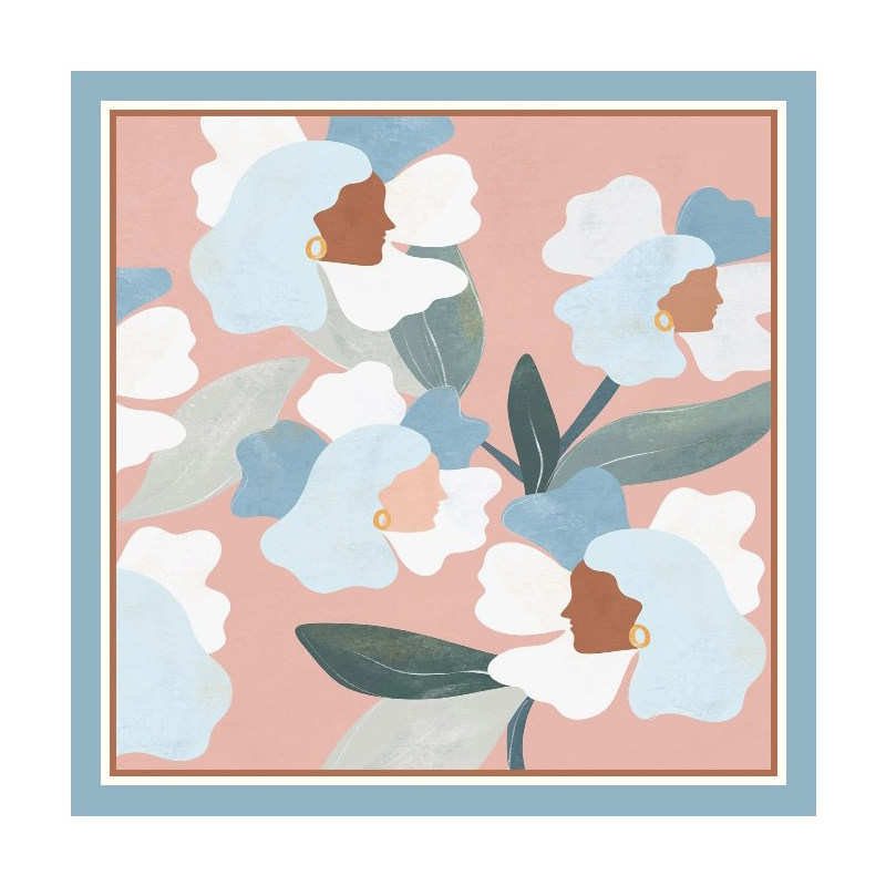 小方巾【50cm】丝巾女 韩国新款领巾装饰文艺复古ins春秋冬季围巾