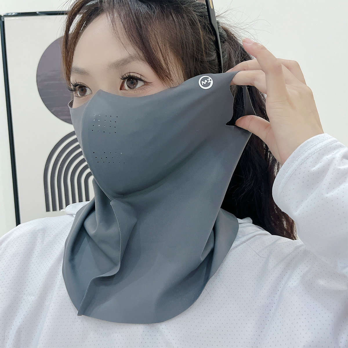 防晒面罩百搭女士夏季