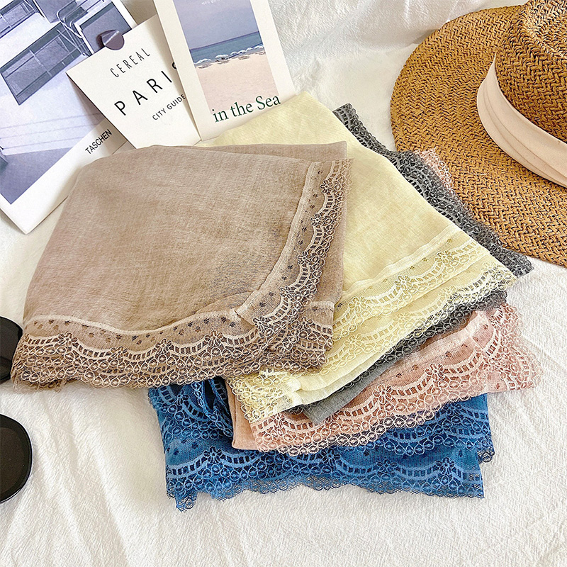 卖围巾的小女孩韩版围巾