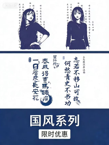 新款国风草本果汁纹身贴防水持久ins风酷潮纯欲风辣妹手臂腰部