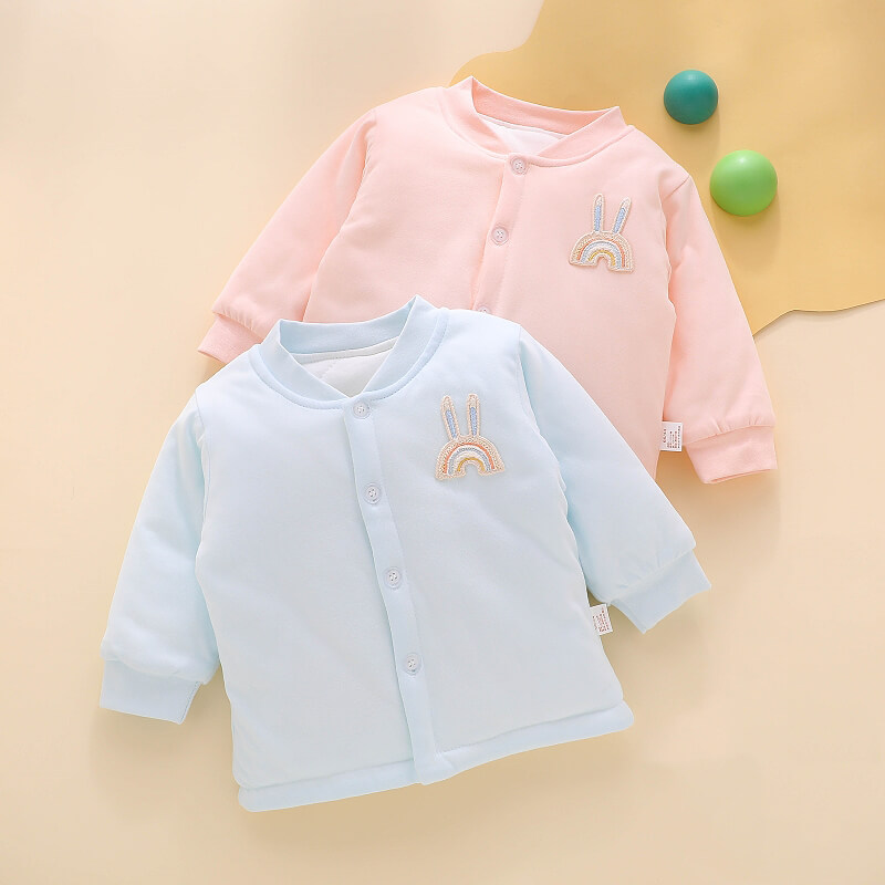 新初生婴儿冬季纯棉加厚上衣棉袄