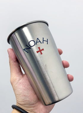 NOAH印花随手杯304食用不锈钢保温杯茶杯咖啡杯