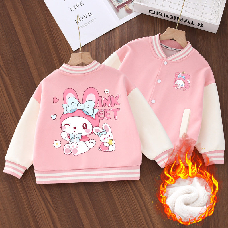 女童棒球服春秋款运动上衣