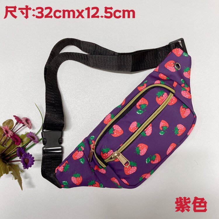 高颜值旅游多功能腰包新款时尚爆款大容量多层女士手机包运动腰包