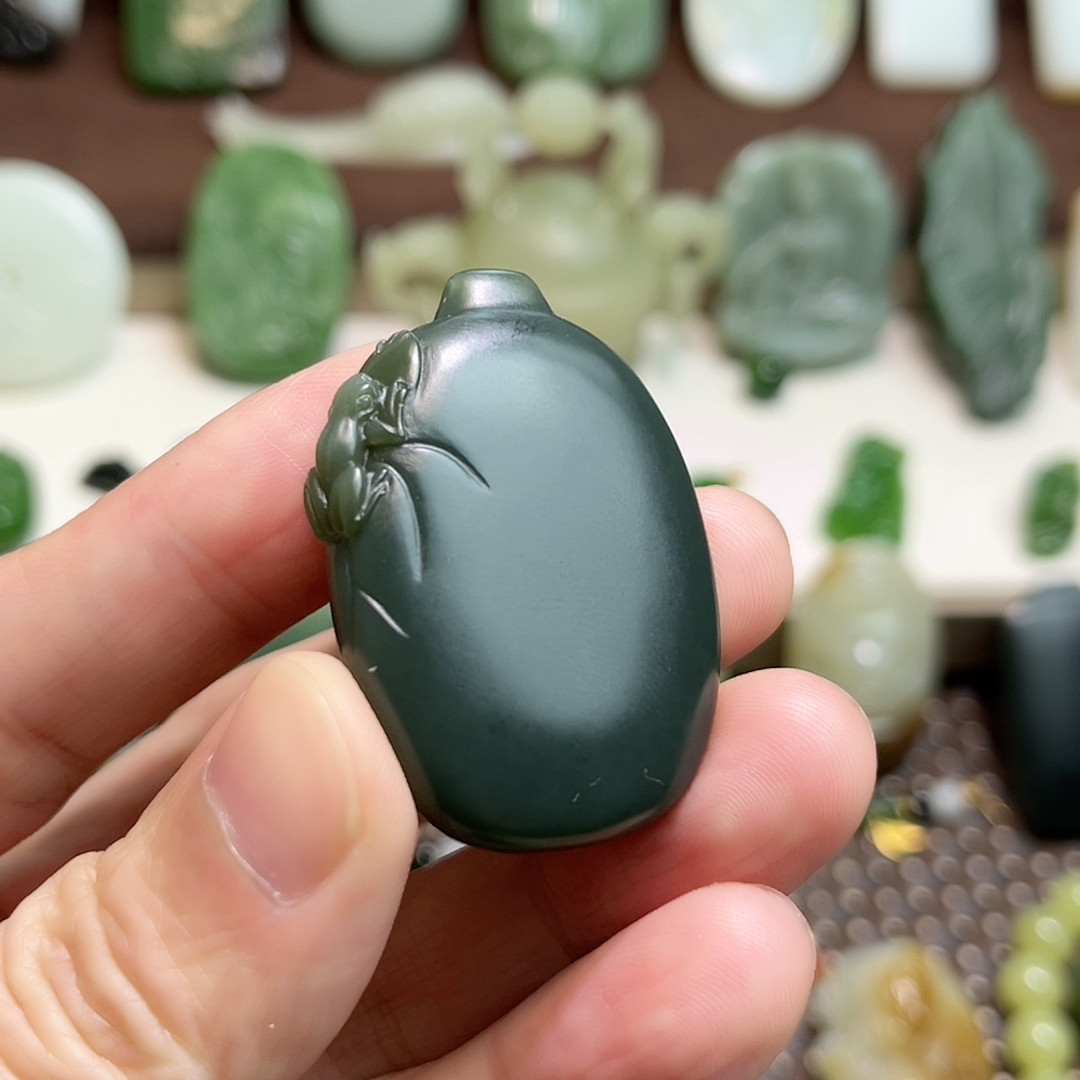 和田玉呱呱来财