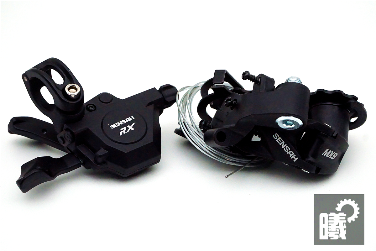 SENSAH顺泰MX9平把公路折叠车自行车3/9S速变速器小套件短腿后拨