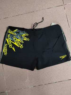 平角38码舒适运动游泳裤SPEEDO
