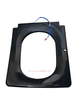 AUDI澳帝T303J AD-T302J智能马桶坐便器座便器黑色方形座圈坐垫