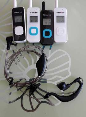 Smile SIN RISE 中晨 songxun JIANGKE 迷你对讲机耳机耳麦塞挂