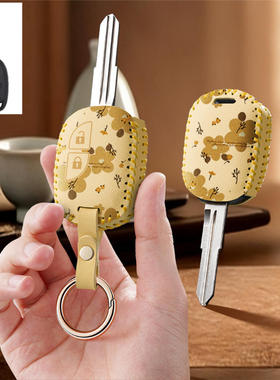 适用长安CX70汽车钥匙套CS15男女35逸动CS75欧尚X70A保护套包壳扣