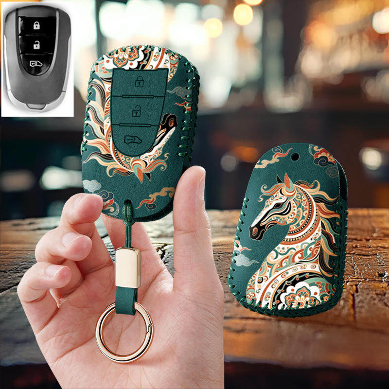 适用宇通天骏汽车钥匙套2024新款V5专用V6遥控套保护套改装扣壳包