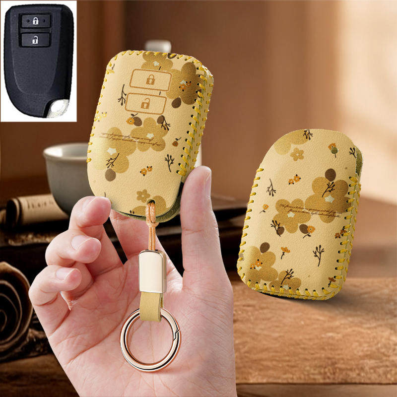 适用丰田致炫钥匙套皮套22款两键致炫X威驰FS钥匙包致享扣男女款