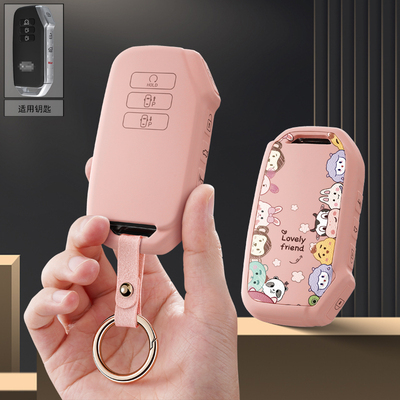 适用起亚KIA嘉华K7汽车钥匙套EV6保护套壳扣女全包专用2022男23