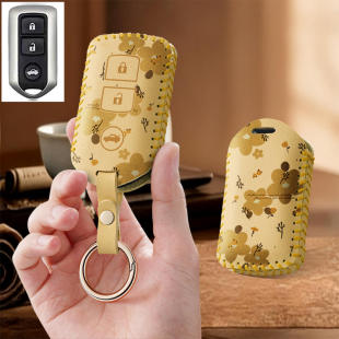 适用丰田老款汉兰达凯美瑞普拉多汽车钥匙套保护套包壳扣女高级男