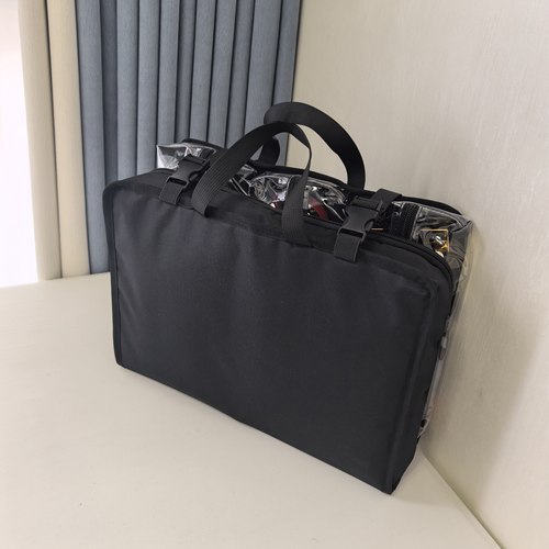 ,馥雅迪化妆包女便携式大容量旅行化妆品收纳袋手提包专业跟妆包