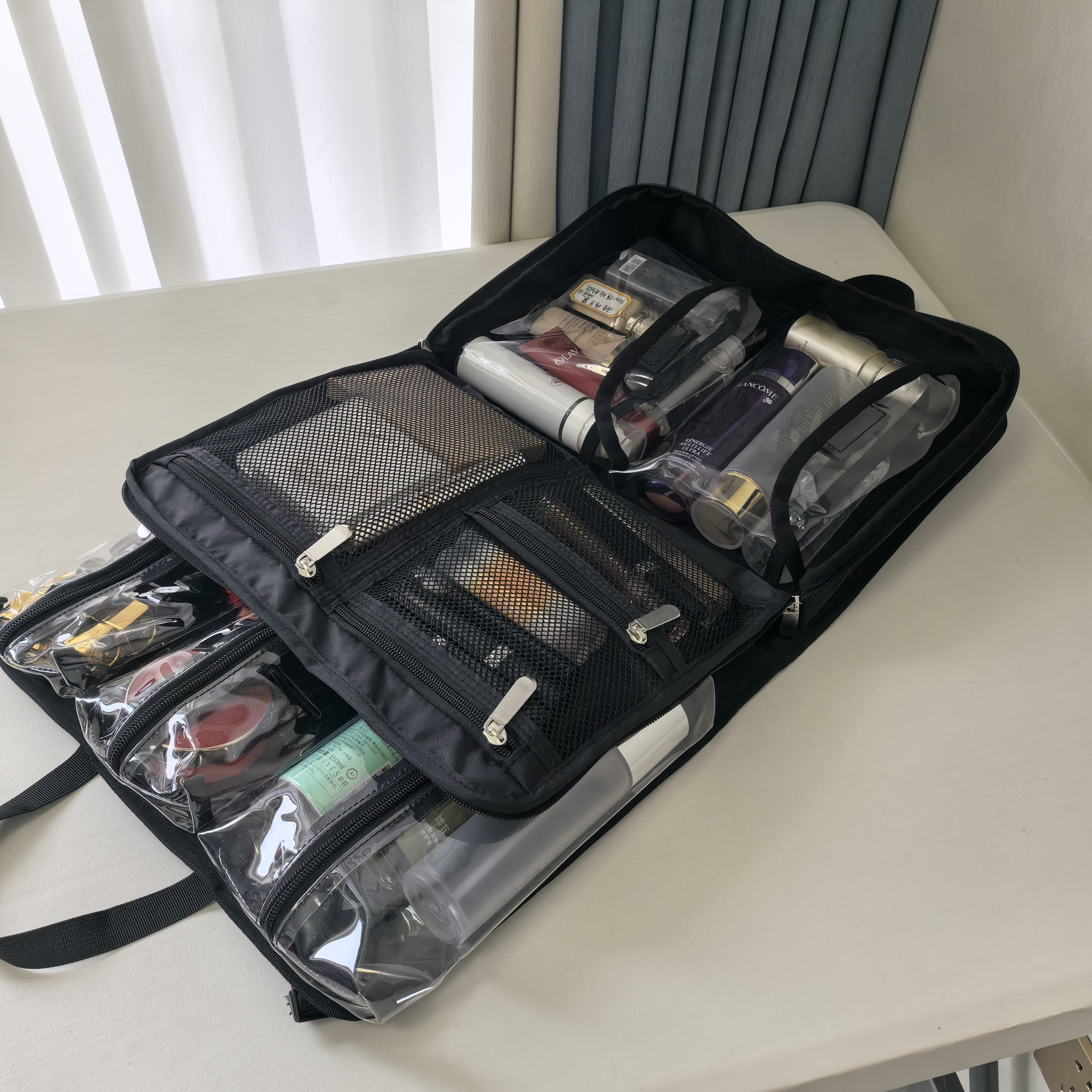 小红书推荐折叠化妆包专业化妆品收纳包化妆师包跟妆补妆馥雅迪