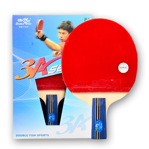 Подлинная готовая ракетка для настольного тенниса Ракетка для настольного тенниса Рыбы 4 звезды 3 звезды одиночная ракетка двухсторонняя ракетка с обратным клеем PPQ одиночная ракетка