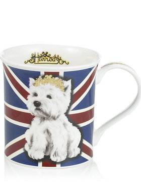 英国哈罗斯Harrods骨瓷杯西高地茶杯小熊陶瓷茶壶出口外贸马克杯