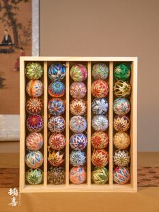 非遗香灰祈福绣球包挂香囊国风手工饰品汉服配饰挂件伴手礼挂饰