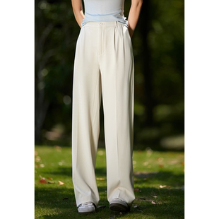 通勤休闲裤 笑涵阁售完不补遮肉显瘦休闲神裤 自然随性直筒裤