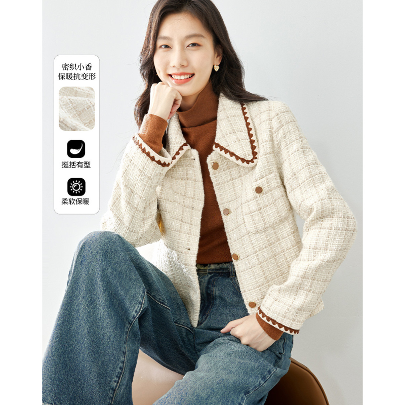 梵希蔓优雅气质小香外套春夏款时髦藏肉温暖羊毛混纺外套,户外/登山/野营/旅行用品,其他户外服装,淘宝优惠券,粉丝福利购,淘宝优惠卷