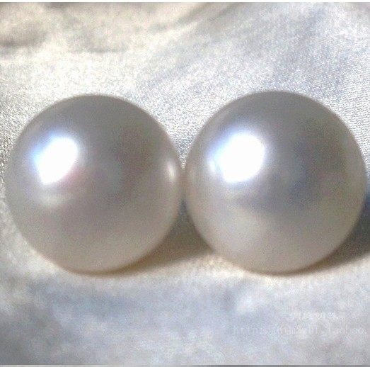 耳坠白粉紫耳坠天然珍珠