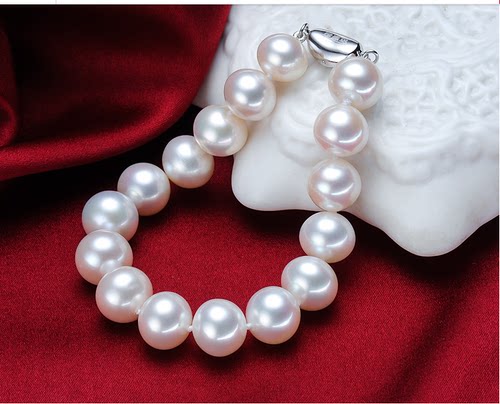 诸暨专柜正品粉色天然淡水珍珠