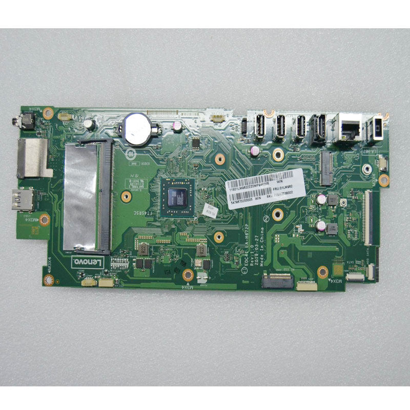 联想AIO520C-22AST一体机主板     A4-9125  LA-H627P   01lm962