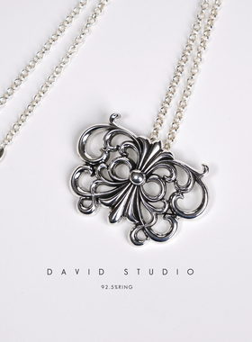 david纯银纯银环形连情侣