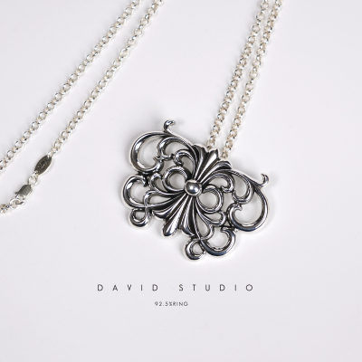 david纯银纯银环形连情侣