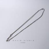 吊坠项链werkstatt David studio925纯银十字架男女情侣款 munchen