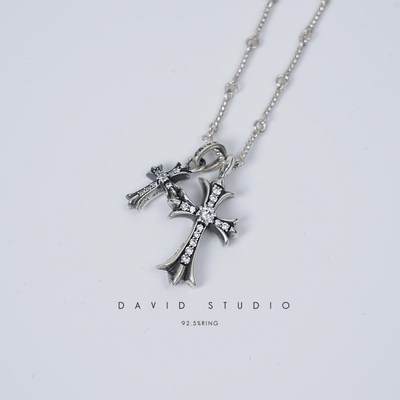 项链davidstudio925手工镶钻