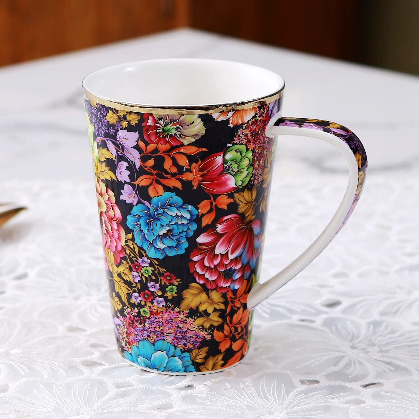 中古复古西洋创意咖啡杯