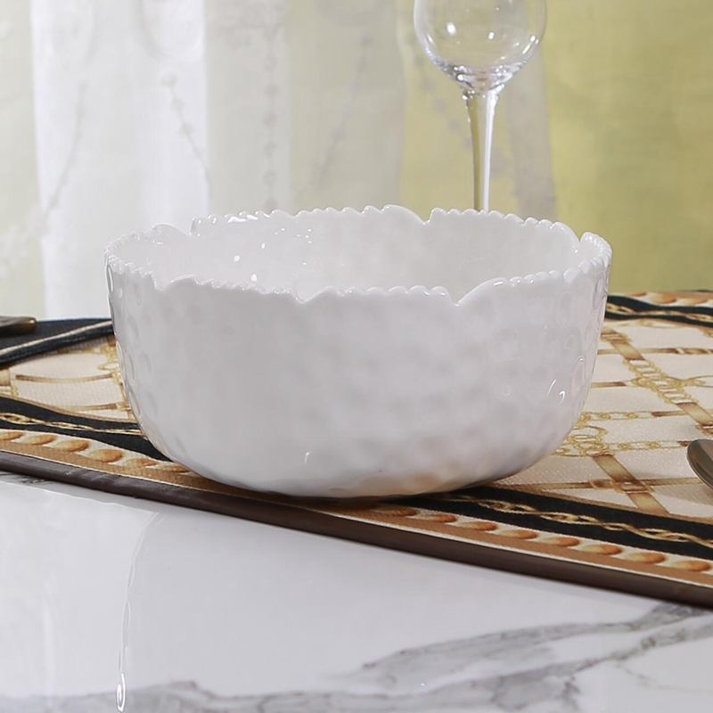 北欧风格简约工艺陶瓷水果碗