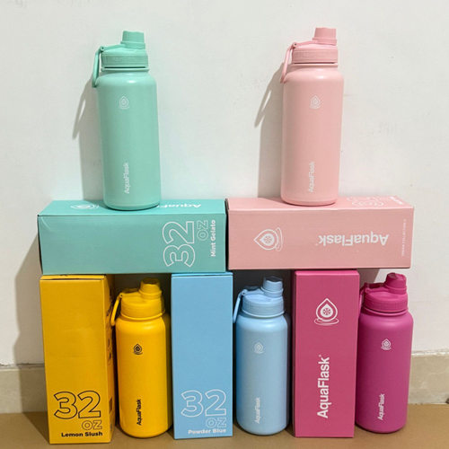 热卖不锈钢渐变色运动保温杯