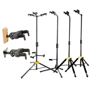 Hercules海克力斯GS415B吉他琴架子电吉他电贝司支架挂架展示架