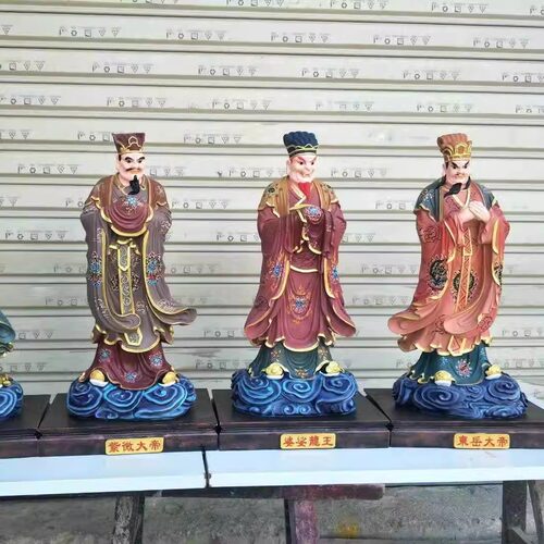 二十四诸天玻璃钢彩绘佛像