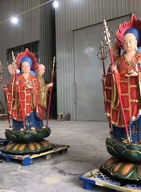 有缘玻璃钢祝福中式寺院