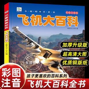 小眼睛看世界飞机大百科全书儿童彩图注音版为什么小学生一二年级课外书阅读老师推荐阅读幼儿科普绘本非dk畅销空难少儿读物