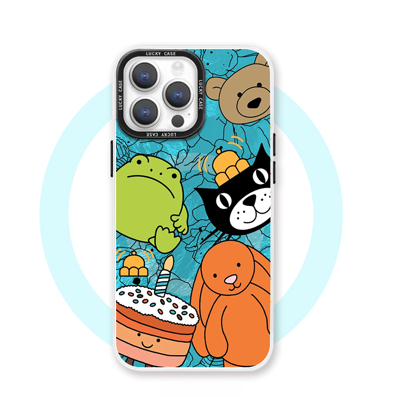 朋友之家 适用于iPhone16promax苹果15pro磁吸手机壳小众独特14高级感轻奢13浮世绘ins风华为pura70艺术小米
