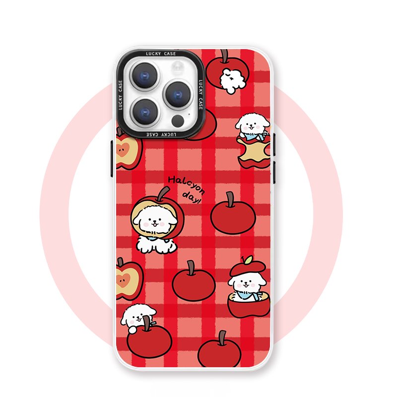 苹果猫狗 适用于iPhone16promax苹果15pro磁吸手机壳小众独特14高级感轻奢13浮世绘ins风华为pura70艺术小米