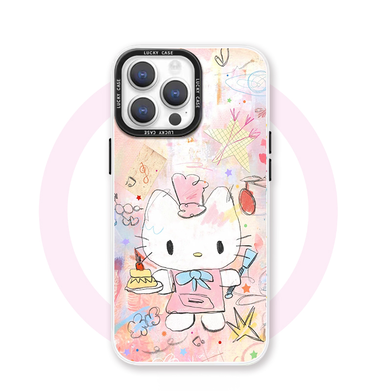 Kitty 适用于iPhone16promax苹果15pro磁吸手机壳小众独特14高级感轻奢13浮世绘ins风华为pura70艺术小米