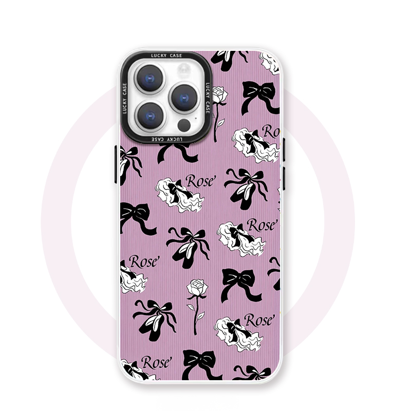 玫瑰 适用于iPhone16promax苹果15pro磁吸手机壳小众独特14高级感轻奢13浮世绘ins风华为pura70艺术小米