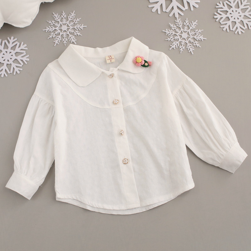 Chemise fille à manche longue - Ref 2085359 Image 1